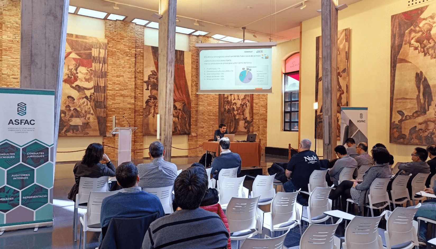 Participem com a ponents al Curs de Tecnologia i Fabricació de Pinsos organitzat per ASFAC